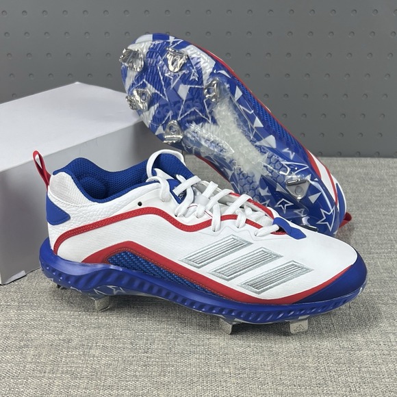 Adidas Icon 6 Bounce USA All Star Game Baseball Cleats Men\'s Size 8.5 GZ0452 New